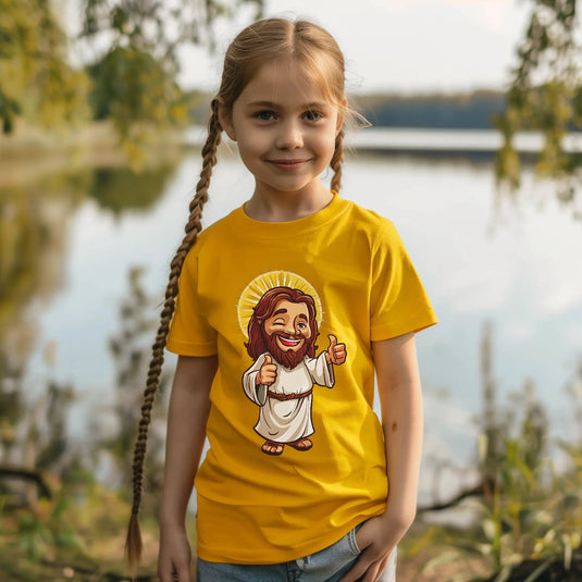 Detské kresťanské tričko s Ježiškom - Gracefolk