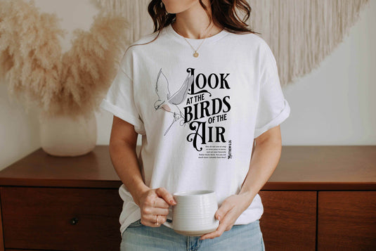 Kresťanské tričko BIRDS OF THE AIR - Gracefolk